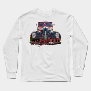 1940 Ford Deluxe Convertible Long Sleeve T-Shirt